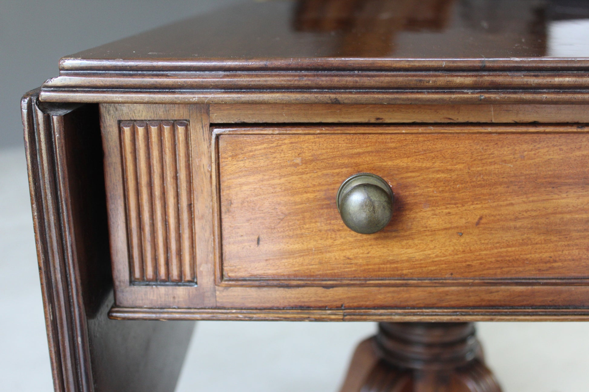 Antique Victorian Mahogany Pembroke Table - Kernow Furniture