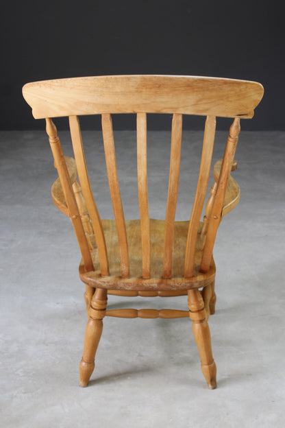 Beech Lathe Back Kitchen Chair - Kernow Furniture