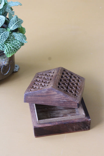 Wooden Pot Pourri Box - Kernow Furniture