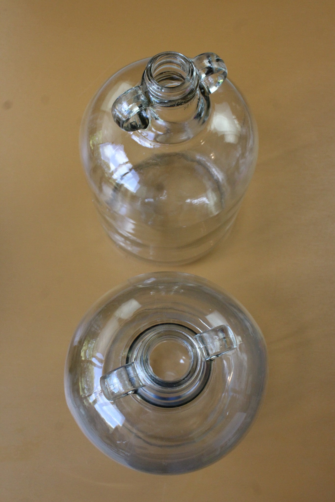 Pair Glass Demi Johns - Kernow Furniture