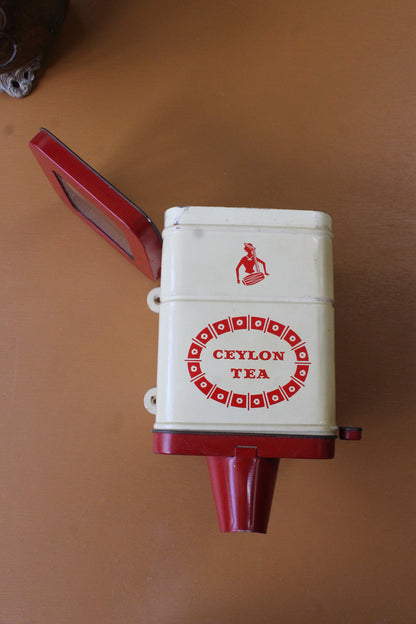 Retro Ceylon Loose Tea Wall Dispenser - Kernow Furniture