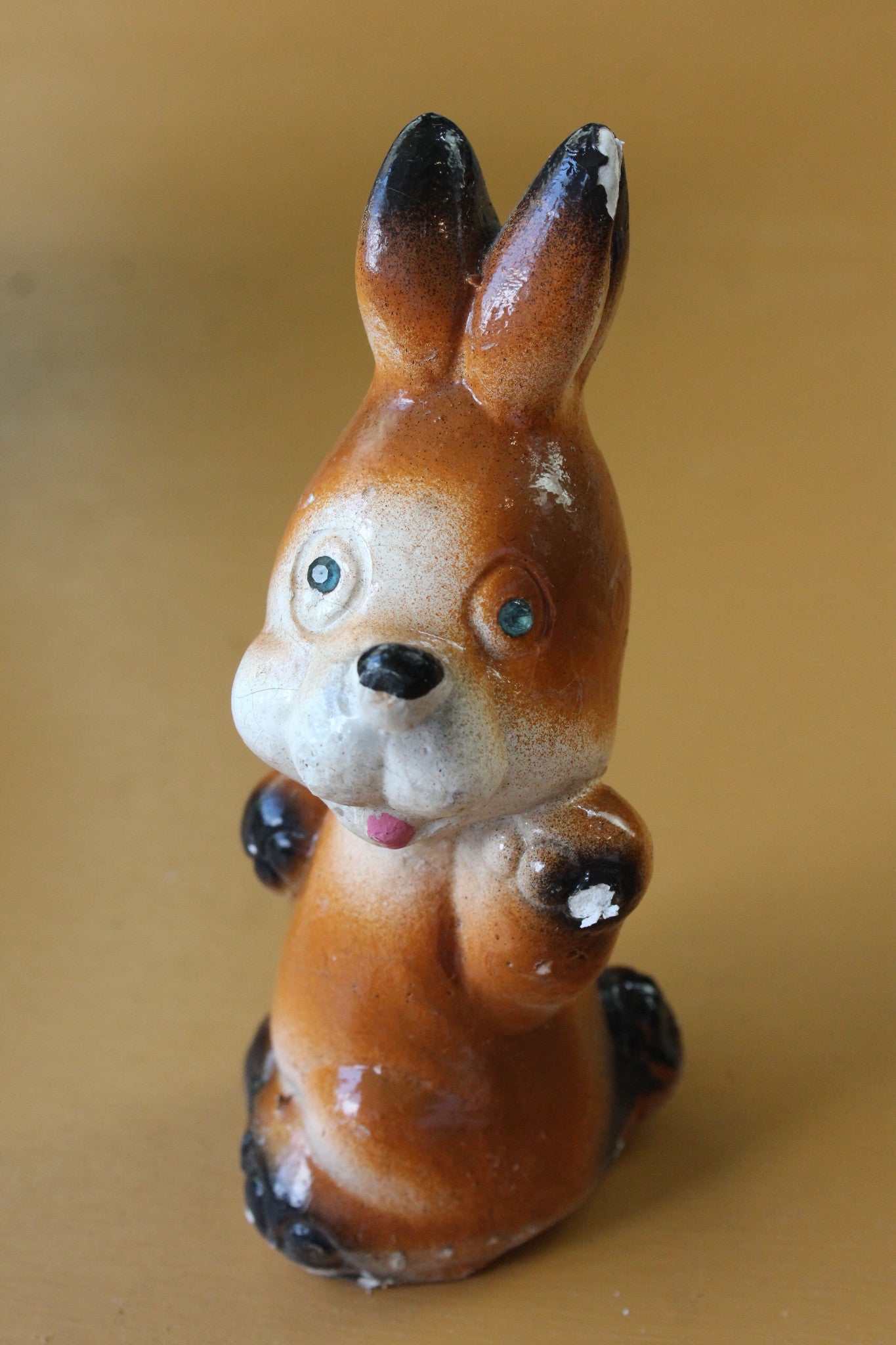 Vintage Chalk Ware Rabbit - Kernow Furniture