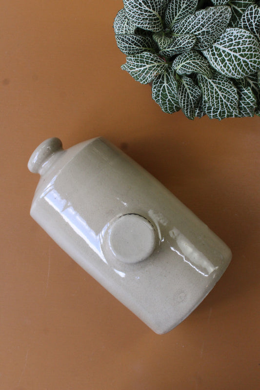 Antique Stoneware Hot Water Bottle - Kernow Furniture