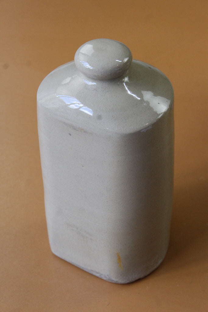 Antique Stoneware Hot Water Bottle - Kernow Furniture
