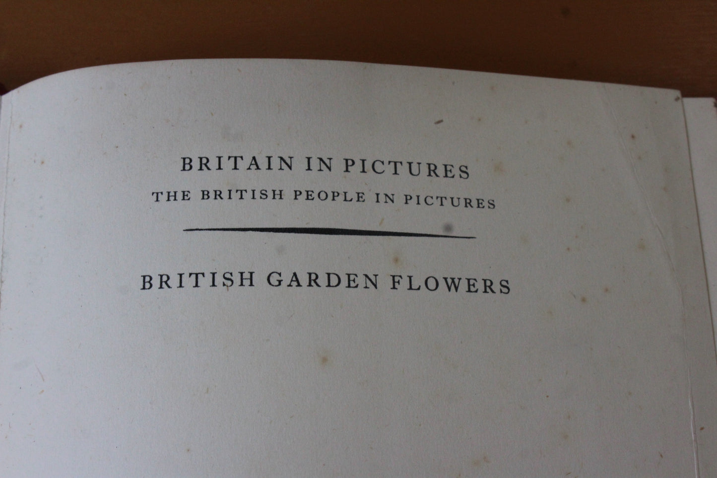 British Garden Flowers - George M Taylor - Kernow Furniture