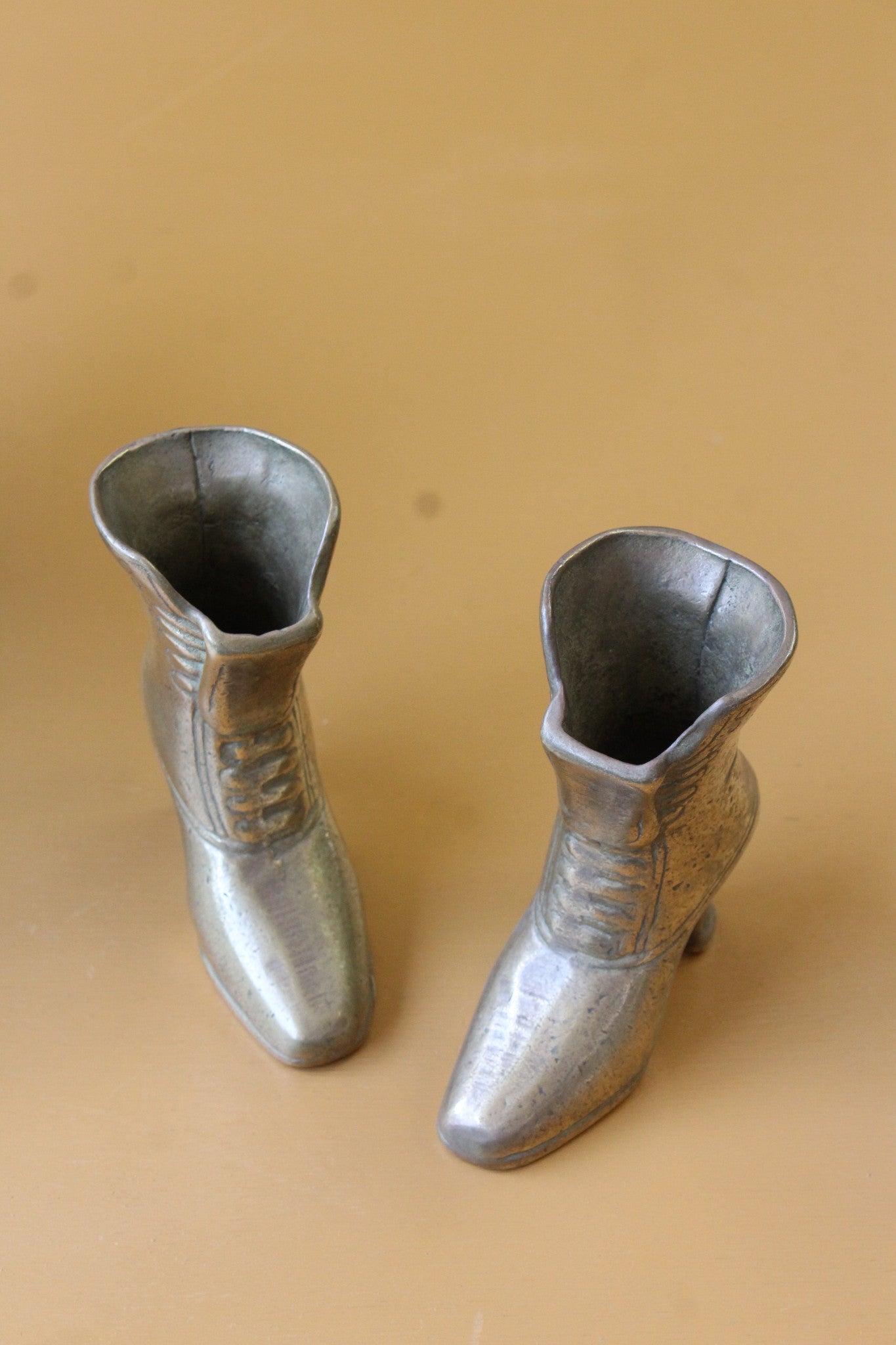 Pair Brass Boots - Kernow Furniture