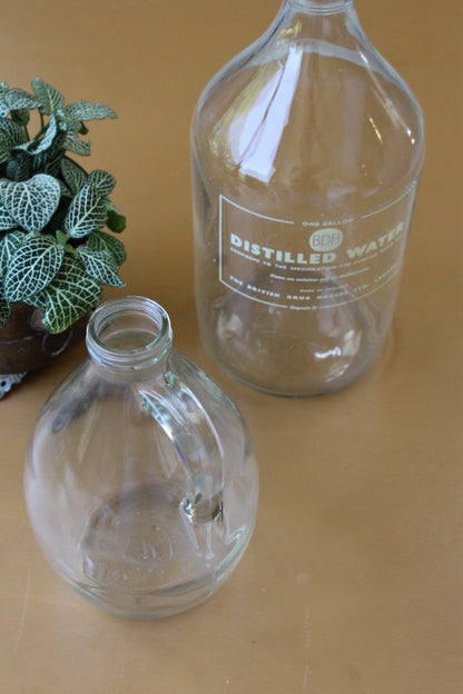 Glass Distilled Water Bottle - Kernow Furniture