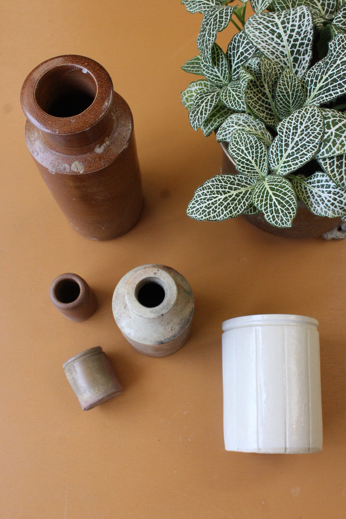Collection Salt Glaze Jar & Pots - Kernow Furniture