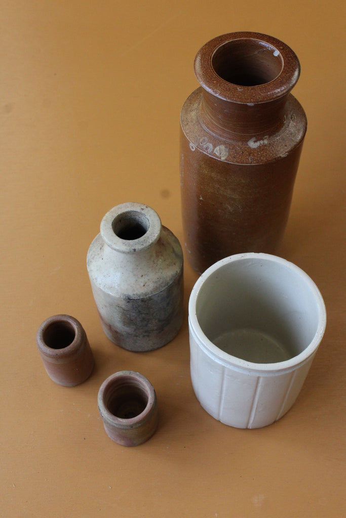 Collection Salt Glaze Jar & Pots - Kernow Furniture