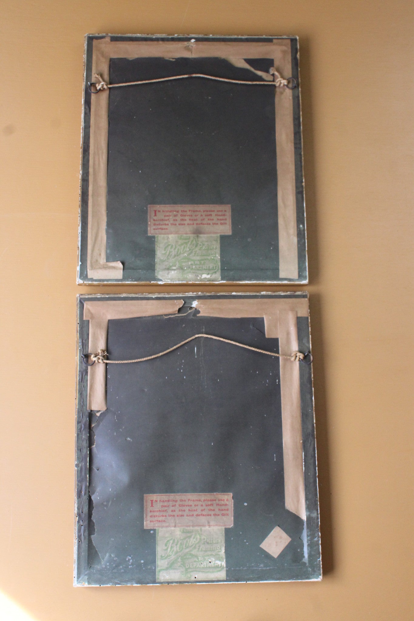 Pair Antique Watercolours - R Hall - Connoisseurs - Kernow Furniture