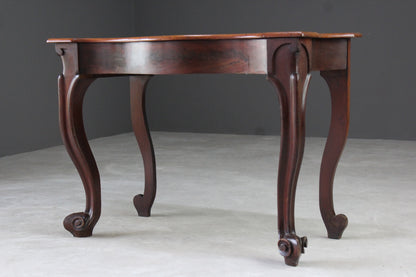 French Style Mahogany Console Table - Kernow Furniture