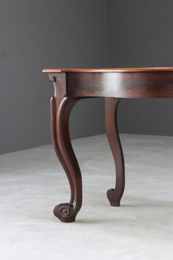 French Style Mahogany Console Table - Kernow Furniture