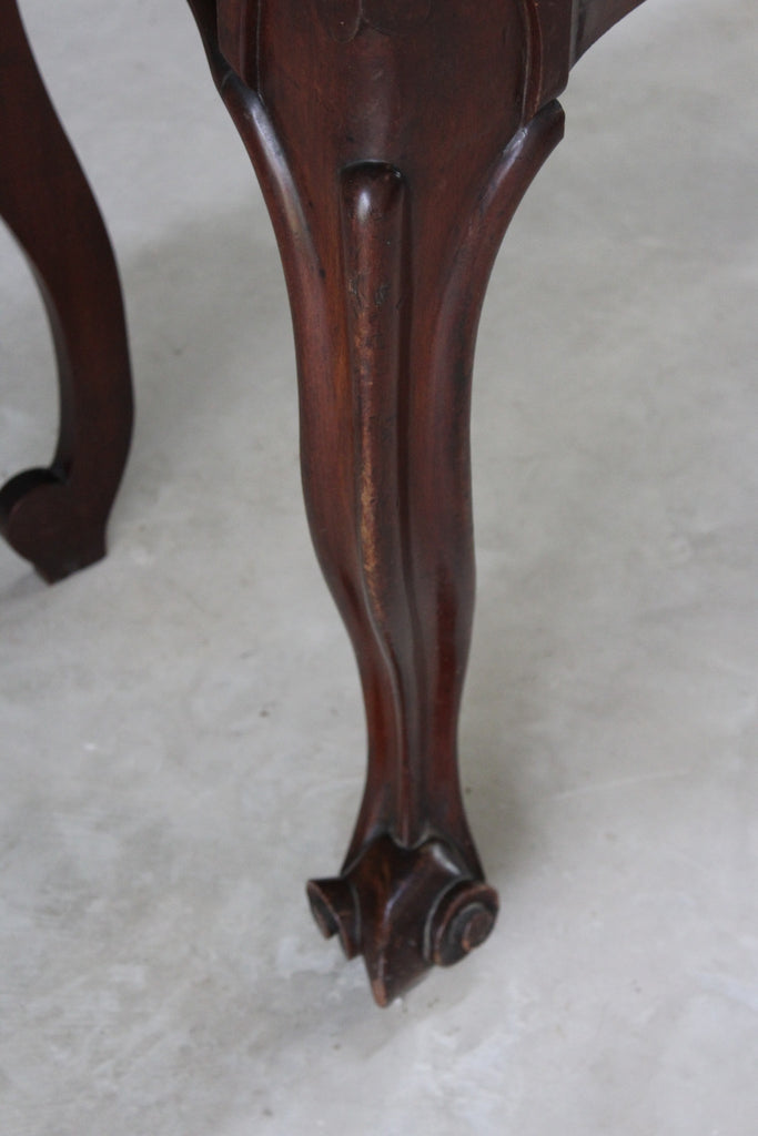French Style Mahogany Console Table - Kernow Furniture