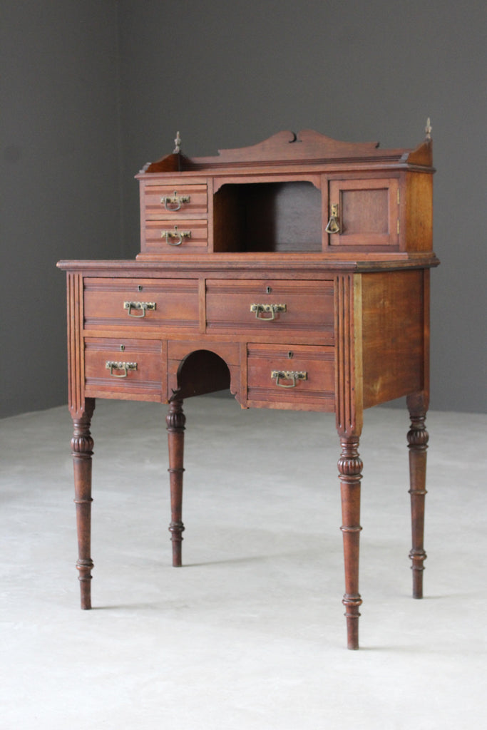 Antique Victorian Ladies Writing Desk - Kernow Furniture