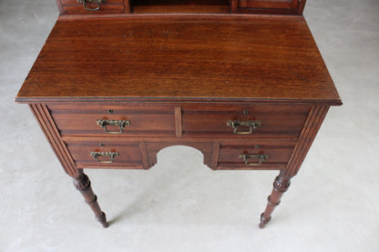 Antique Victorian Ladies Writing Desk - Kernow Furniture