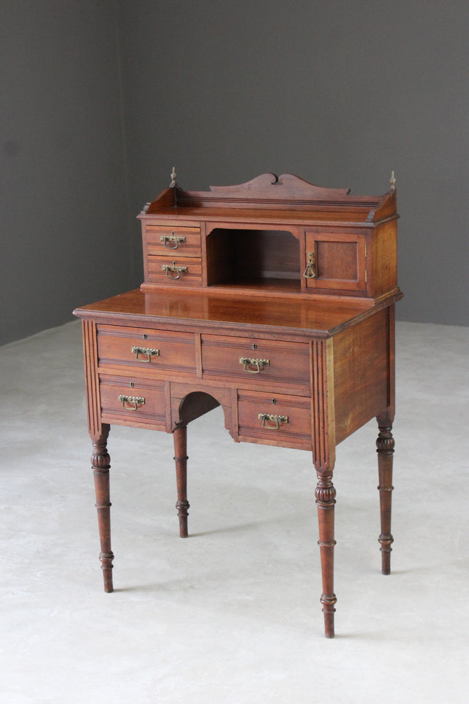 Antique Victorian Ladies Writing Desk - Kernow Furniture