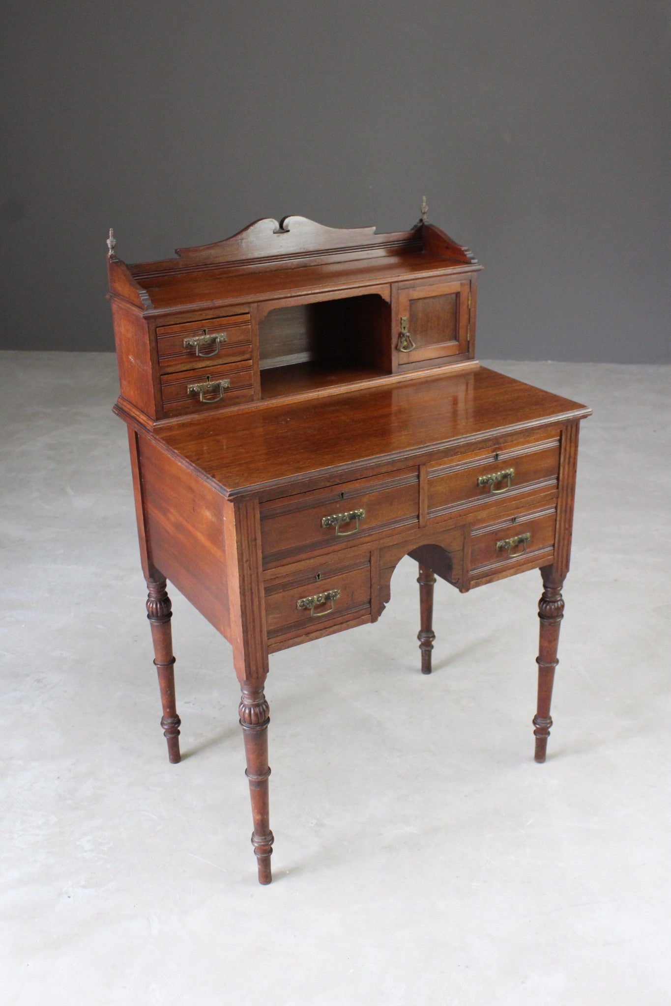 Antique Victorian Ladies Writing Desk - Kernow Furniture