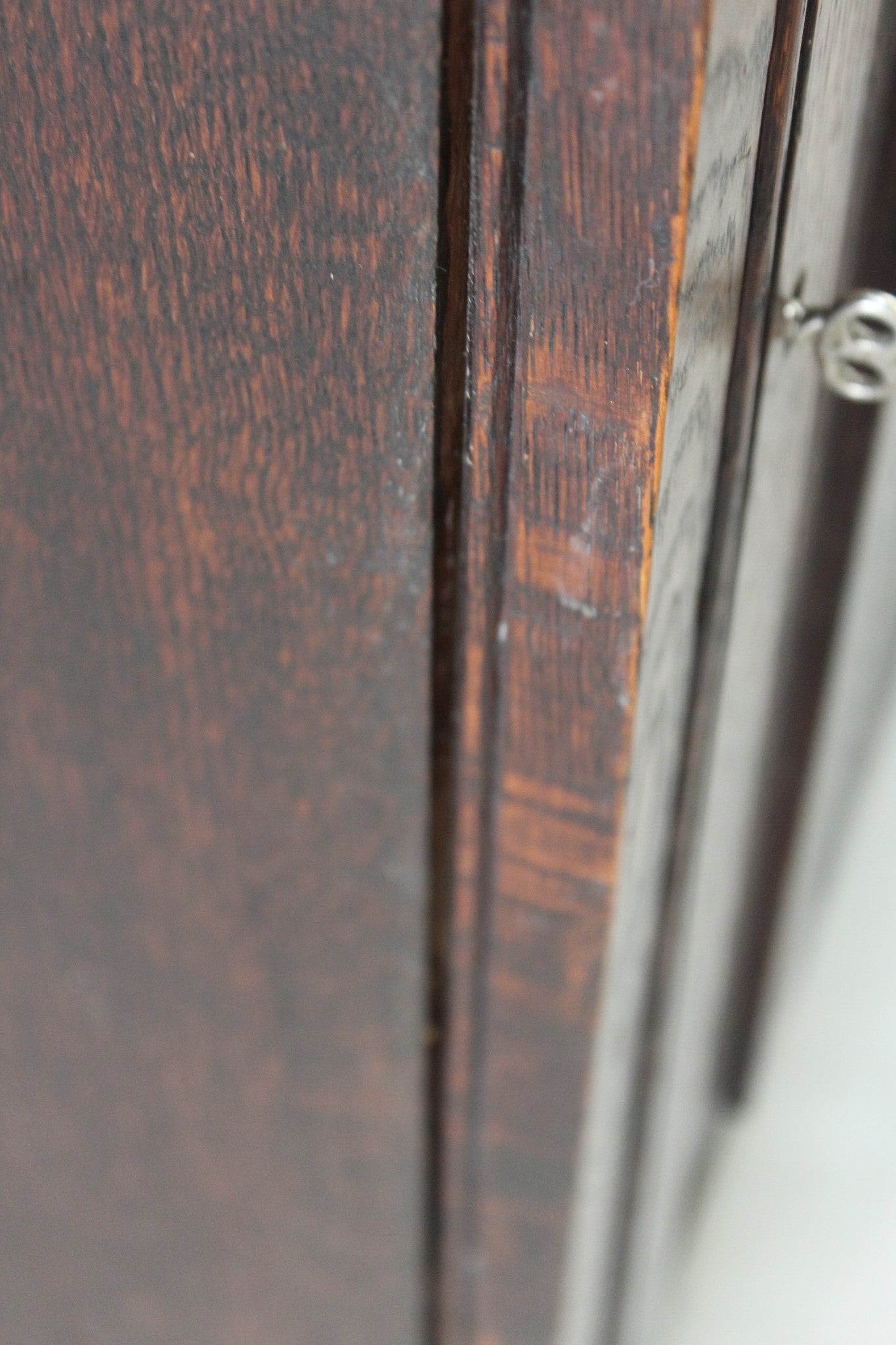 Carved Oak Single Cupboard - Kernow Furniture