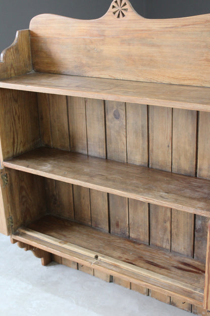 Antique Pine Kitchen Wall Shelves - Kernow Furniture