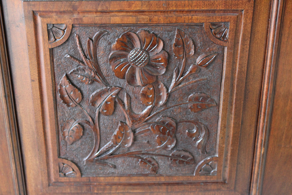 Antique Edwardian Mahogany Sideboard - Kernow Furniture