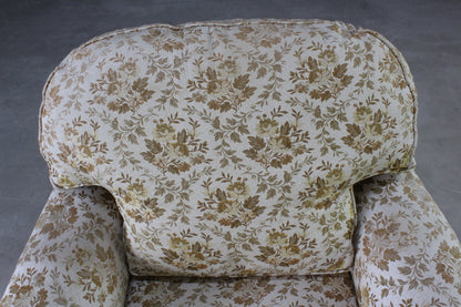 Antique Upholstered Armchair - Kernow Furniture