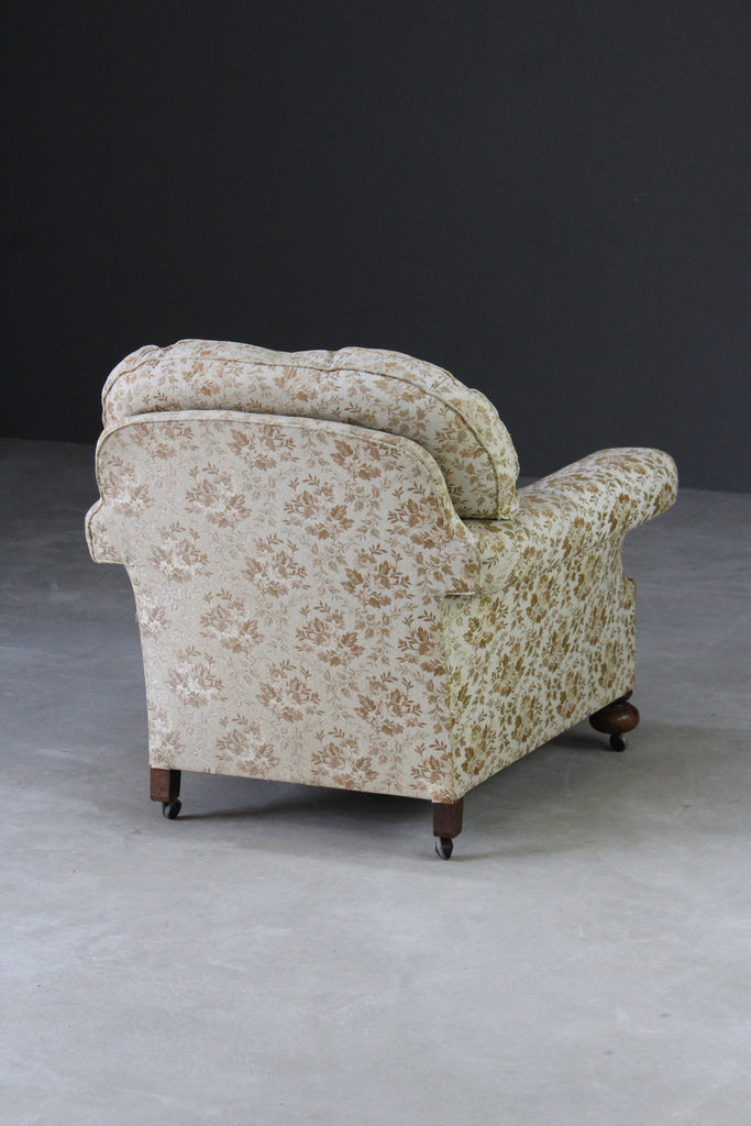 Antique Upholstered Armchair - Kernow Furniture