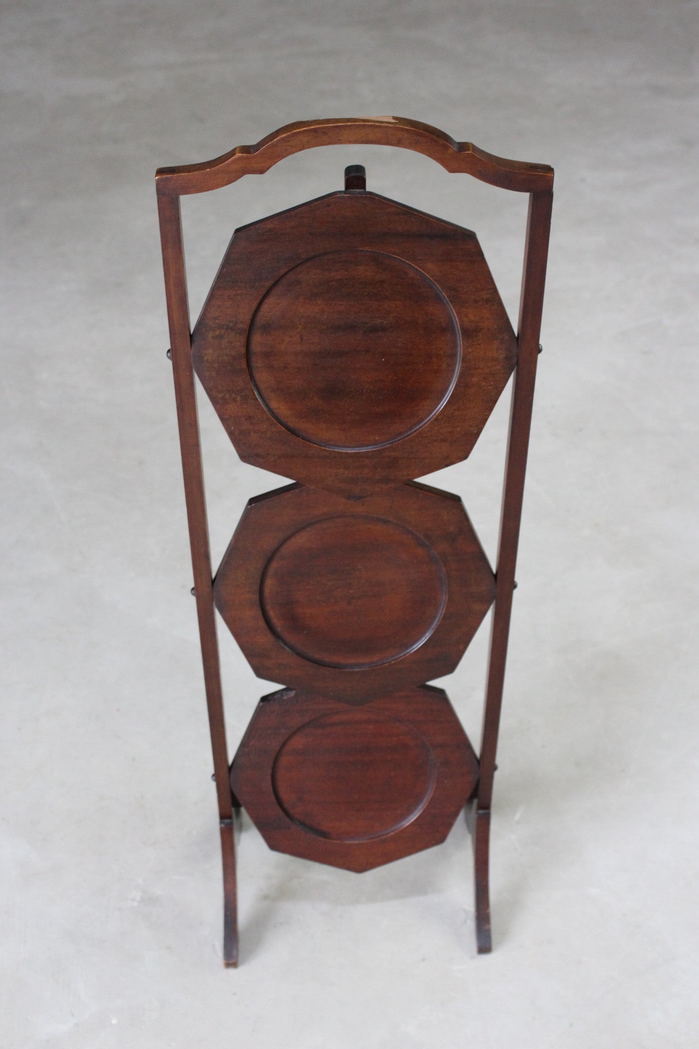 Mahogany 3 Tier Cake Stand - Kernow Furniture