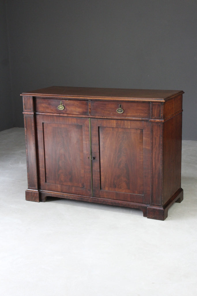Antique 19th Century Mahogany Cabinet - Kernow Furniture