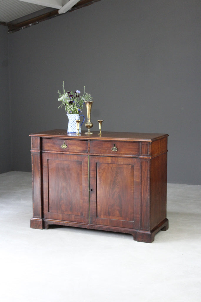 Antique 19th Century Mahogany Cabinet - Kernow Furniture