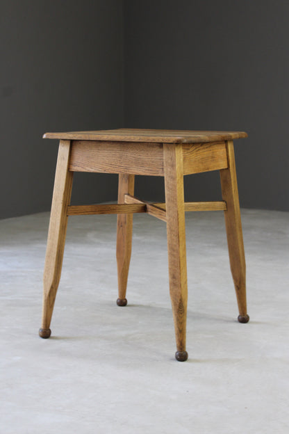 Oak Arts & Crafts Table - Kernow Furniture