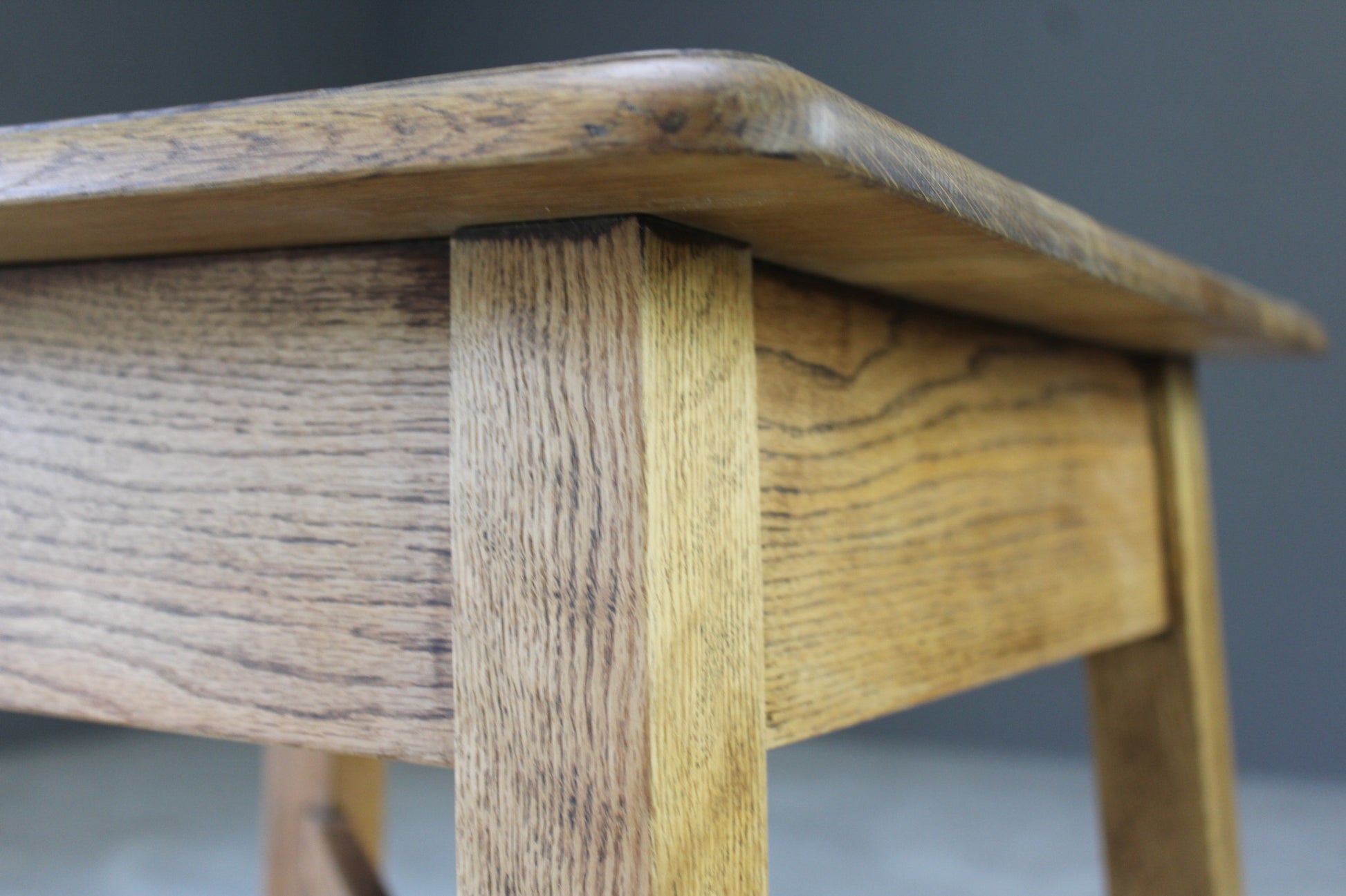 Oak Arts & Crafts Table - Kernow Furniture