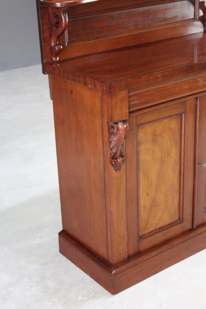 Antique Victorian Mahogany Chiffonier - Kernow Furniture