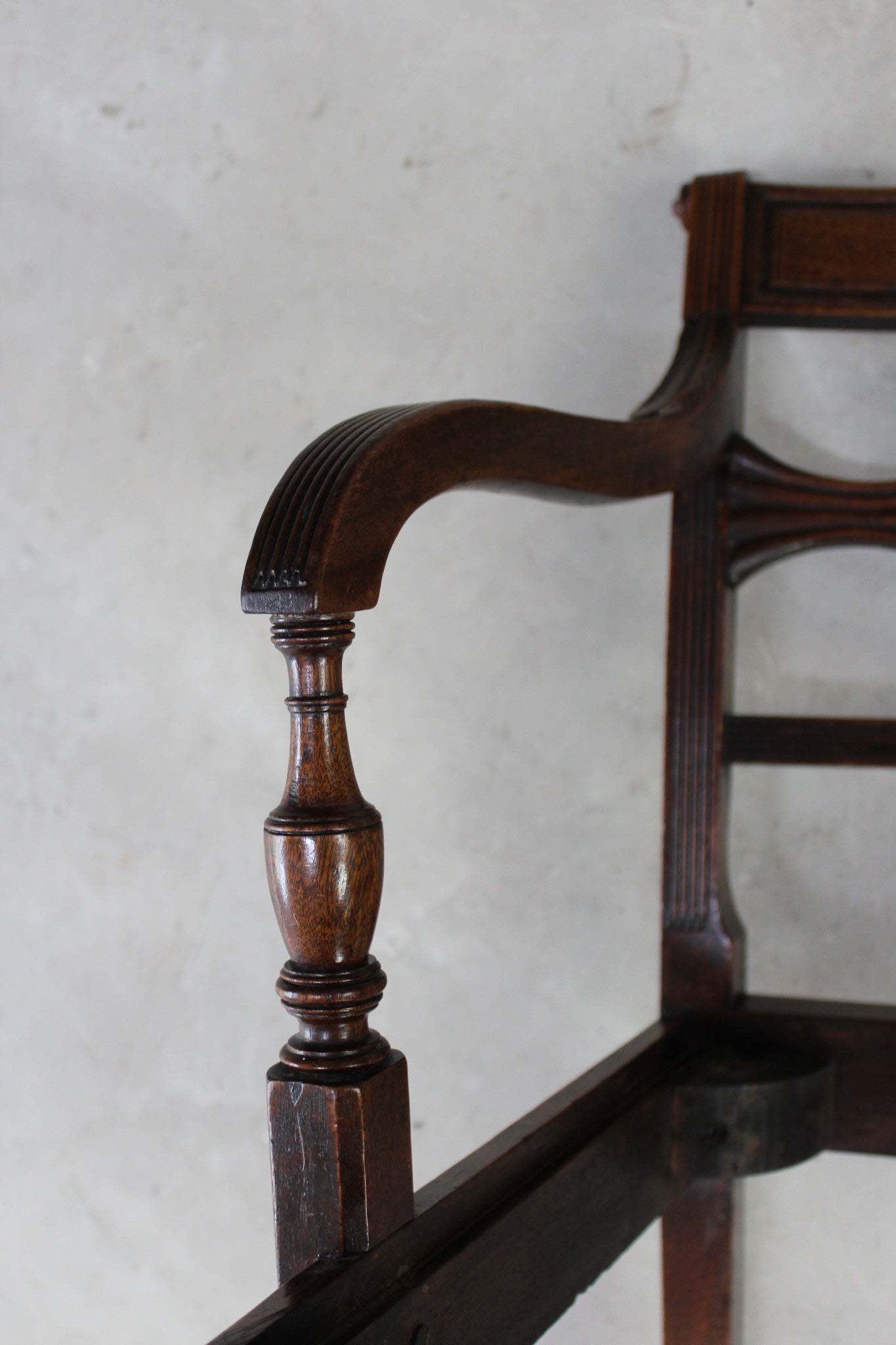 Single Mahogany Carver Dining Chair - Kernow Furniture