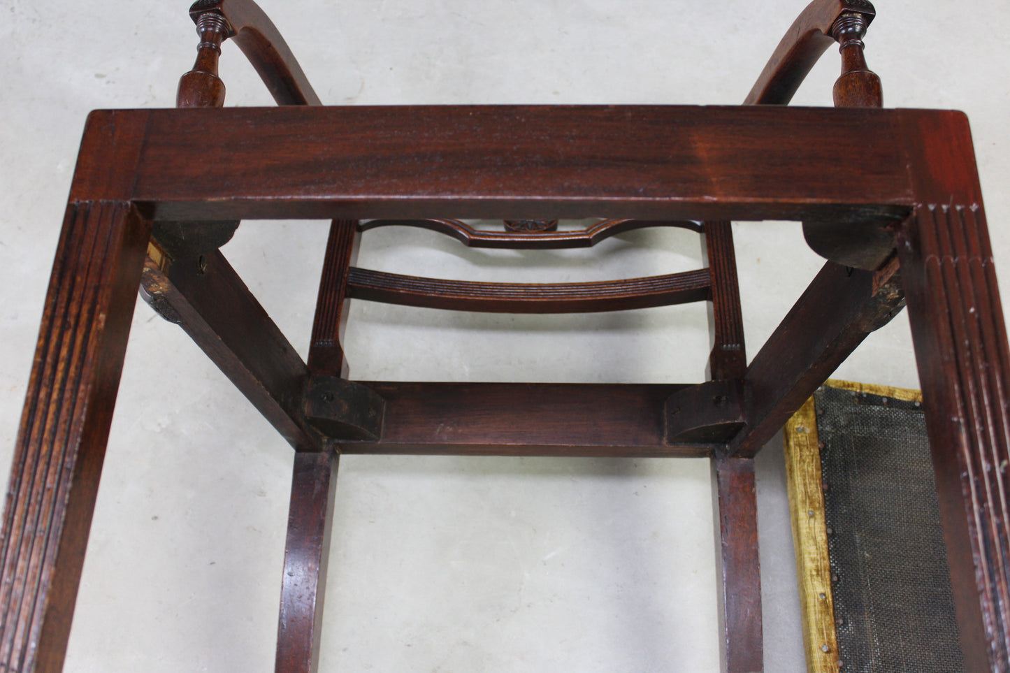 Single Mahogany Carver Dining Chair - Kernow Furniture