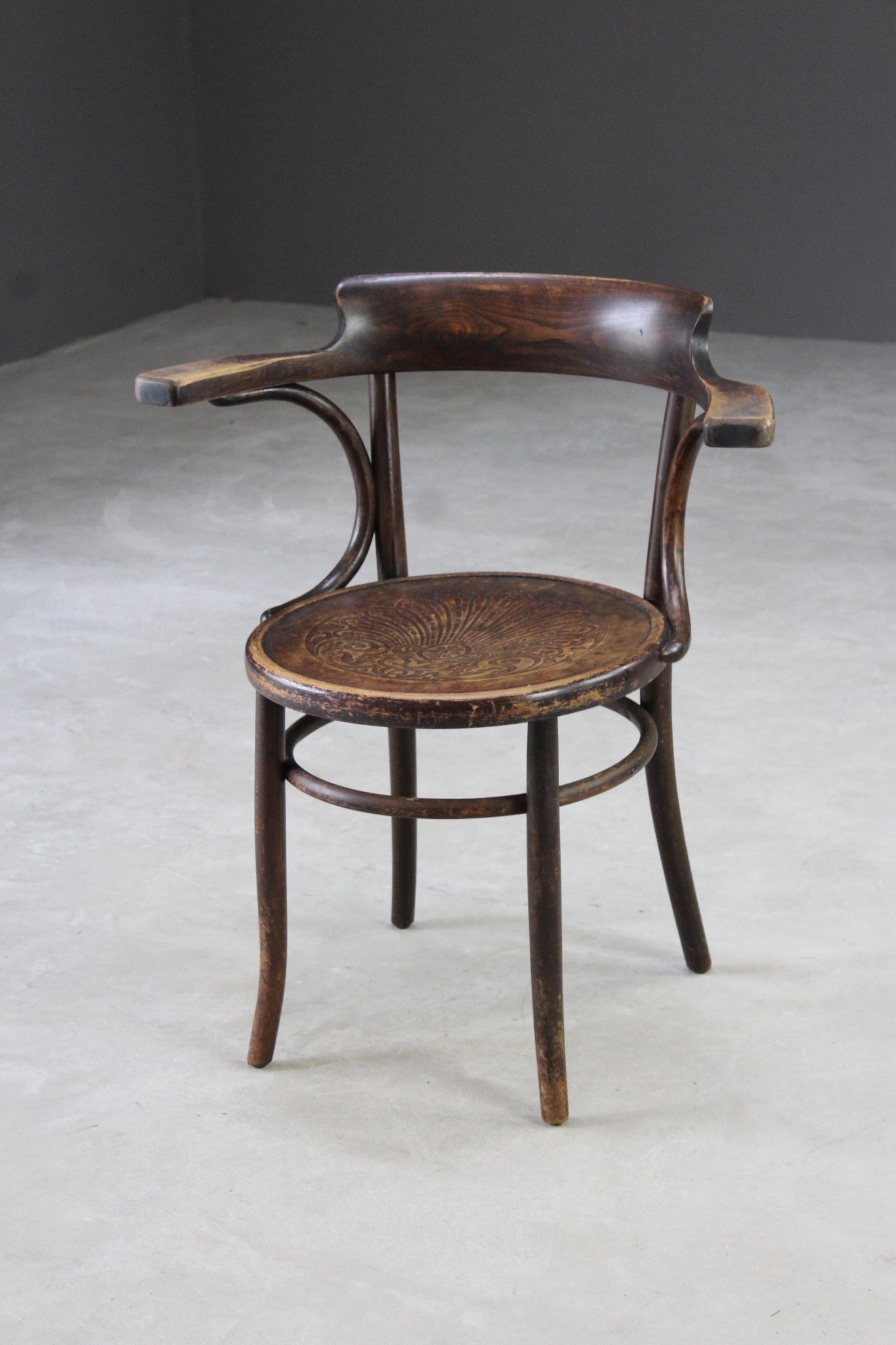 Single Fischel Bentwood Bistro Chair - Kernow Furniture