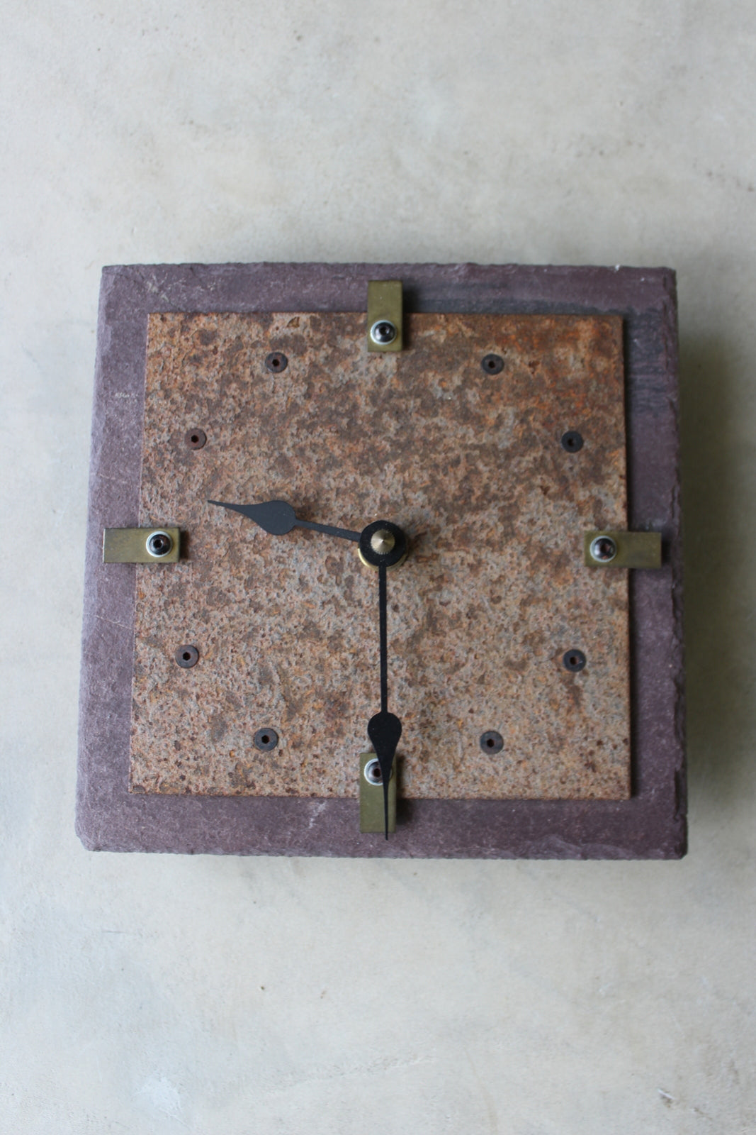 Slate Wall Clock - Kernow Furniture