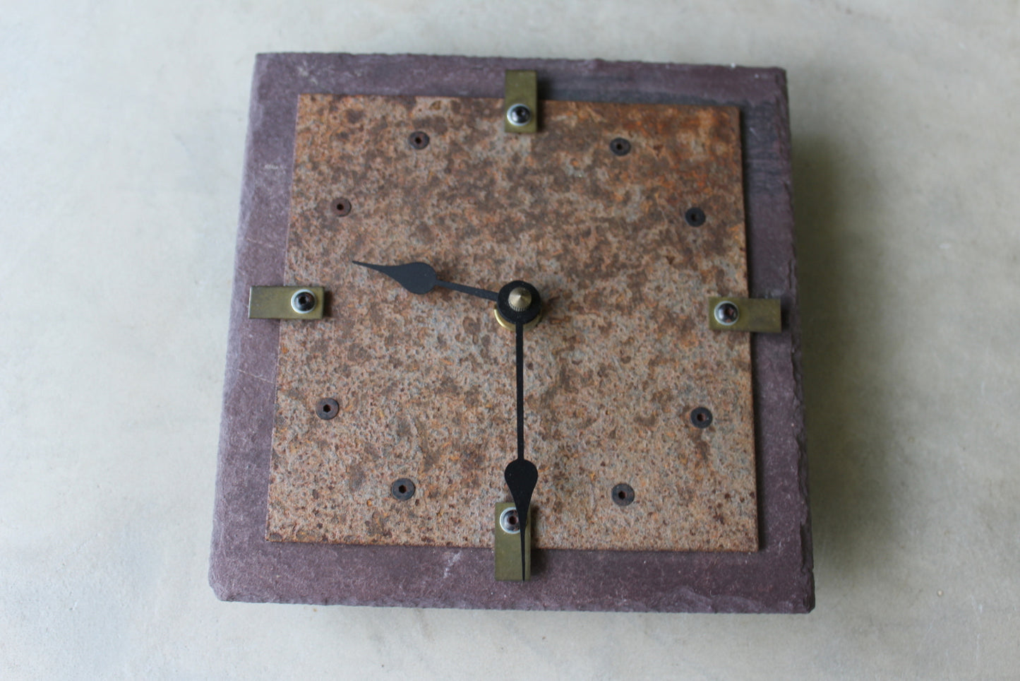 Slate Wall Clock - Kernow Furniture