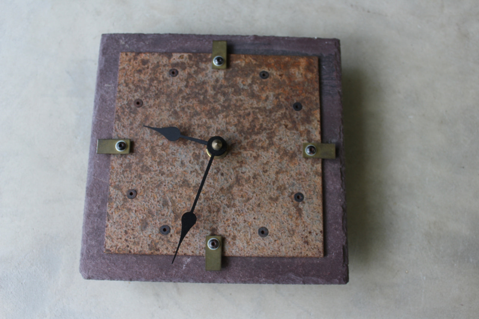 Slate Wall Clock - Kernow Furniture