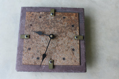 Slate Wall Clock - Kernow Furniture