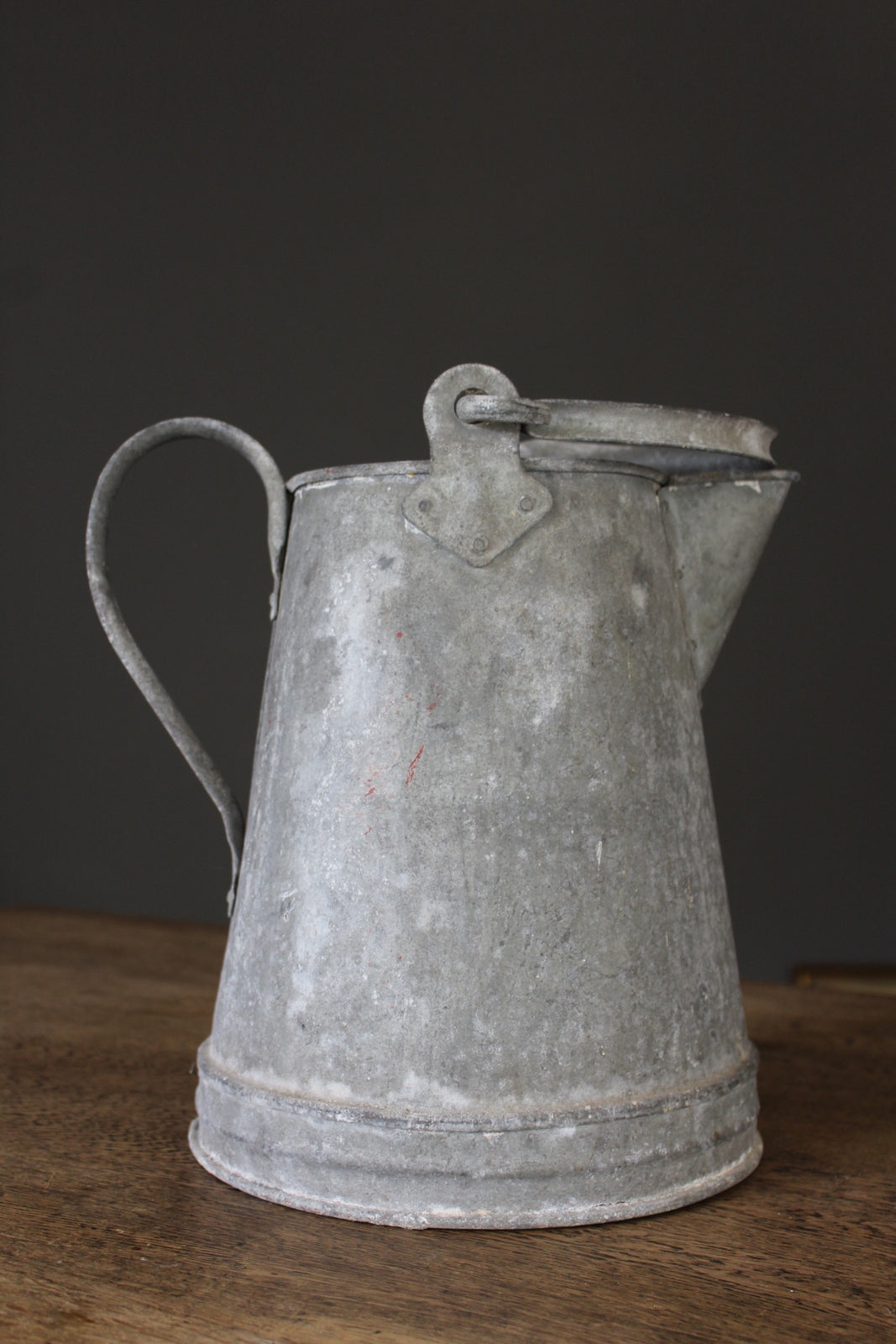 Galvanised Large Milk Jug - Kernow Furniture