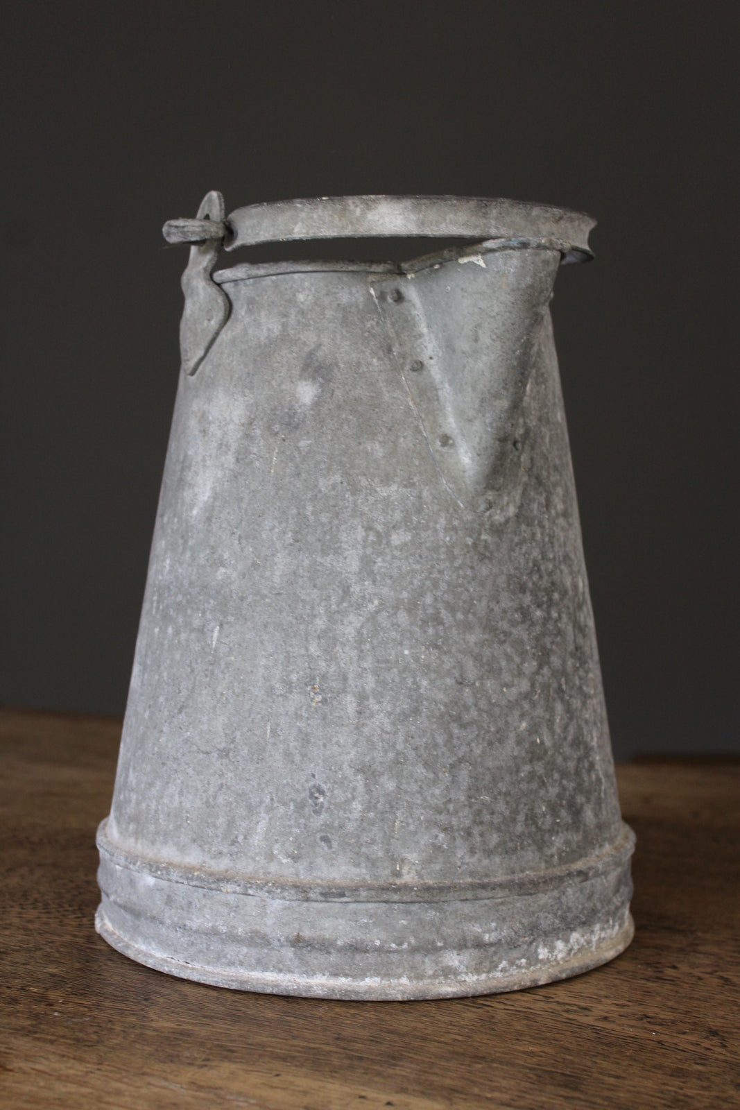 Galvanised Large Milk Jug - Kernow Furniture