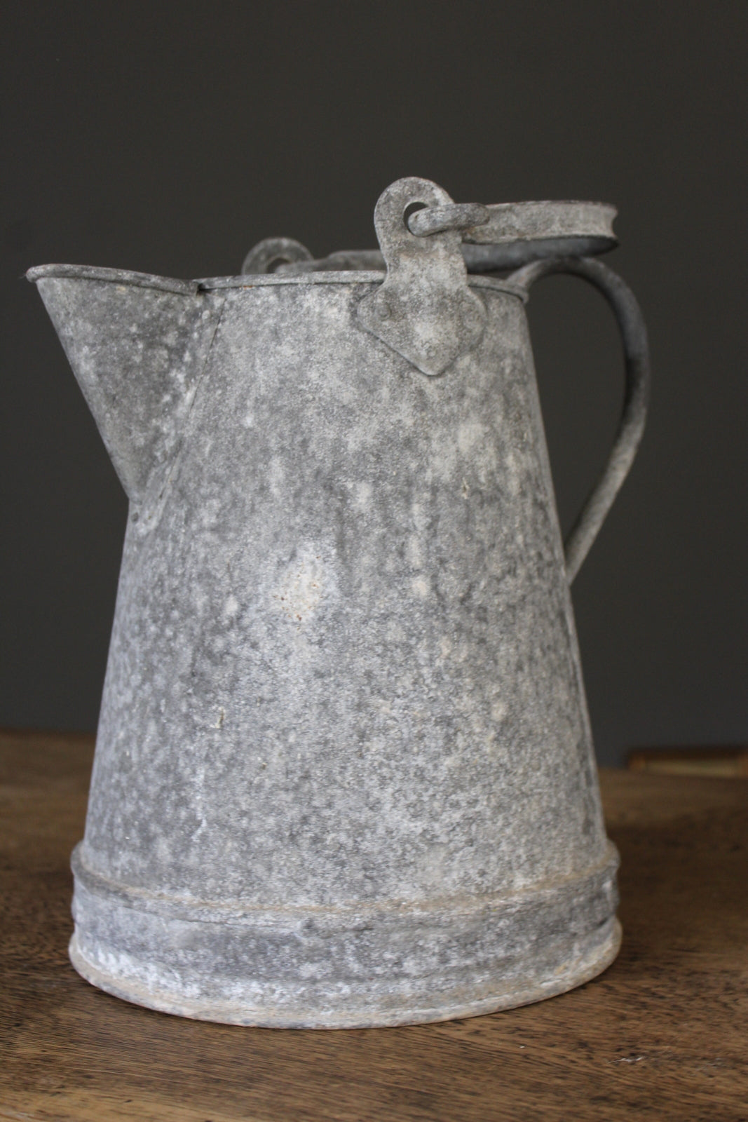 Galvanised Large Milk Jug - Kernow Furniture