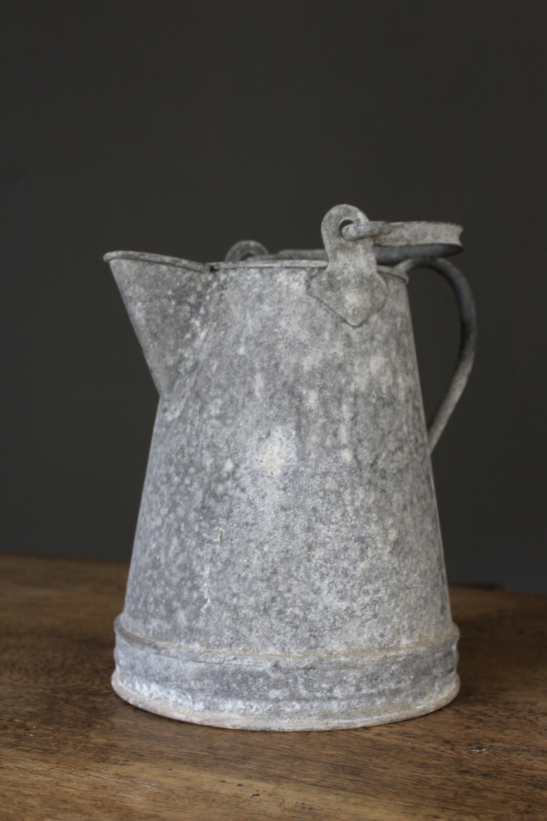 Galvanised Large Milk Jug - Kernow Furniture