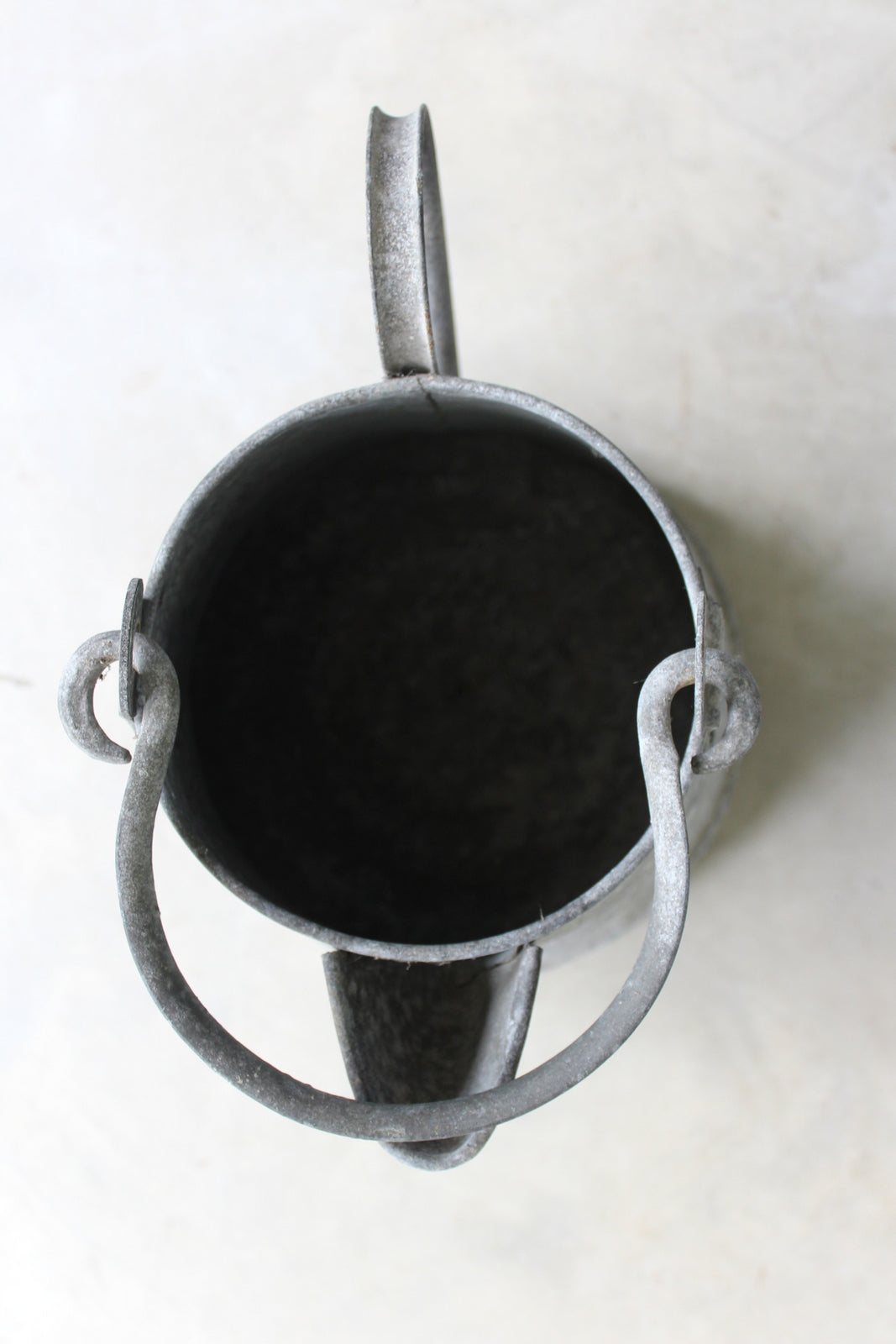 Galvanised Large Milk Jug - Kernow Furniture