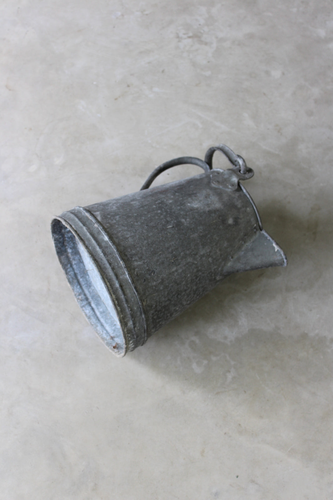 Galvanised Large Milk Jug - Kernow Furniture