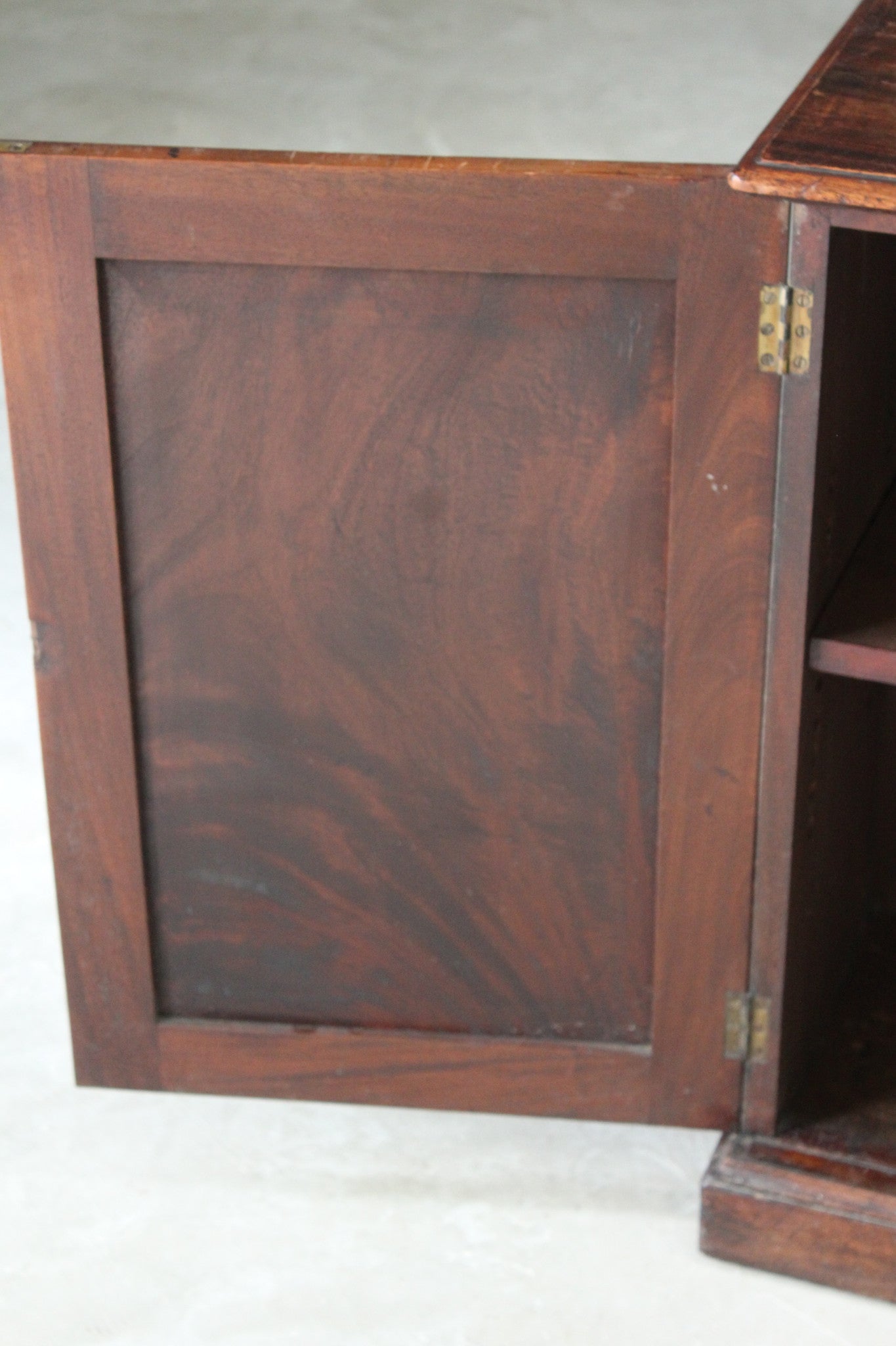 Antique Small Mahogany Cupboard - Kernow Furniture