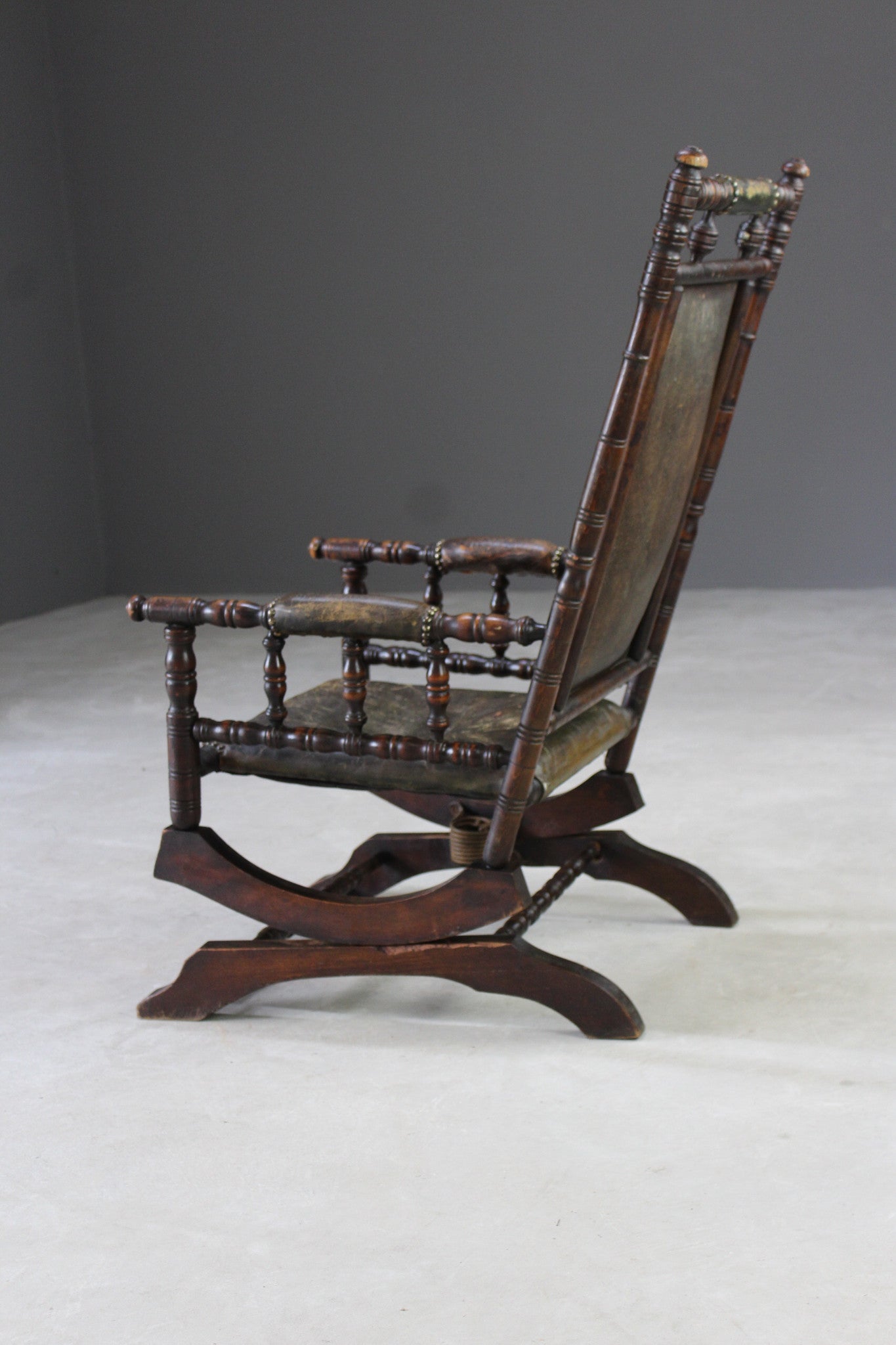 Amercian Leather Rocking Chair - Kernow Furniture