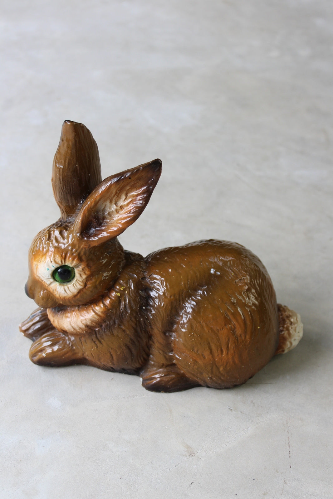 Vintage Painted Rabbit Garden Ornament - Kernow Furniture