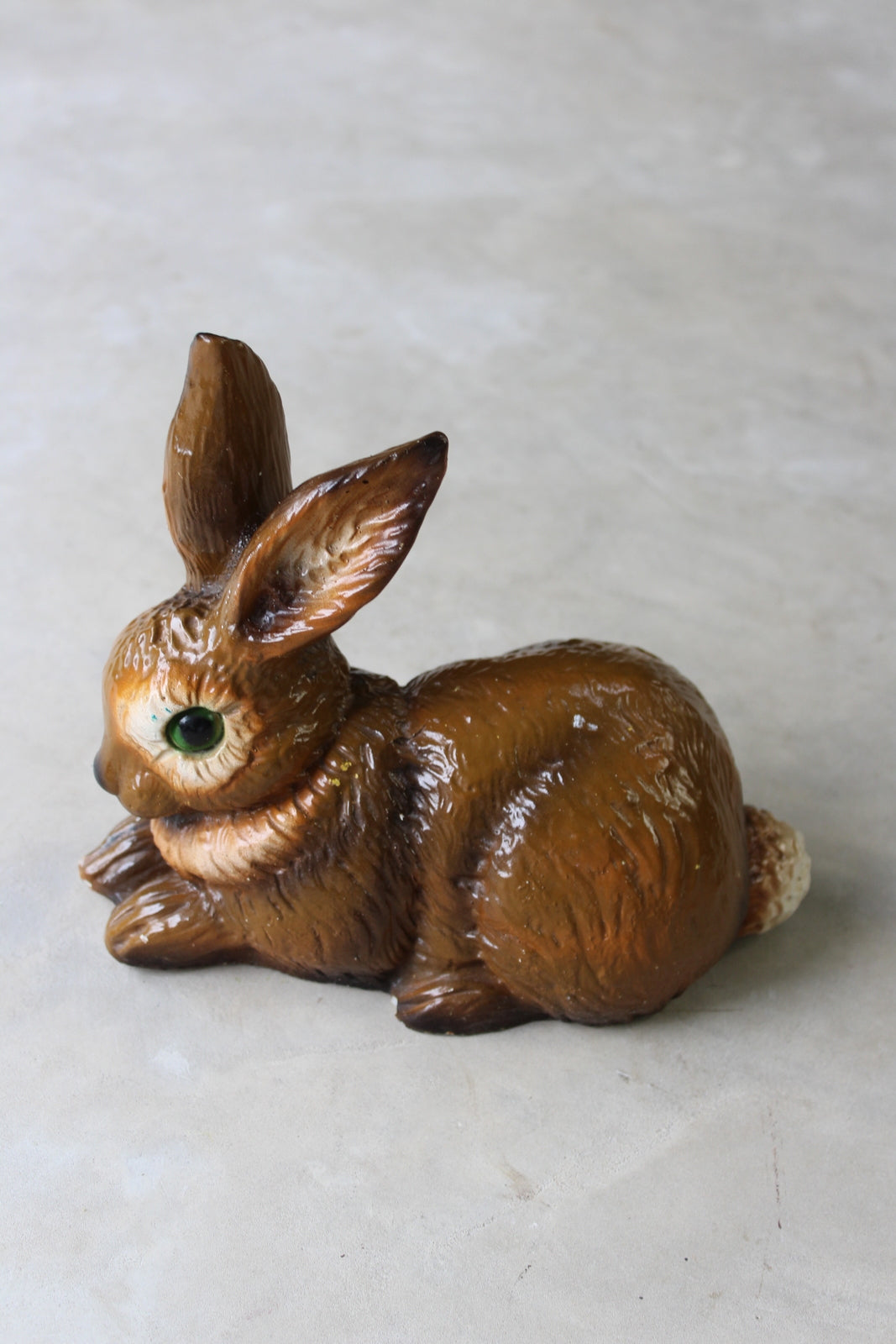 Vintage Painted Rabbit Garden Ornament - Kernow Furniture