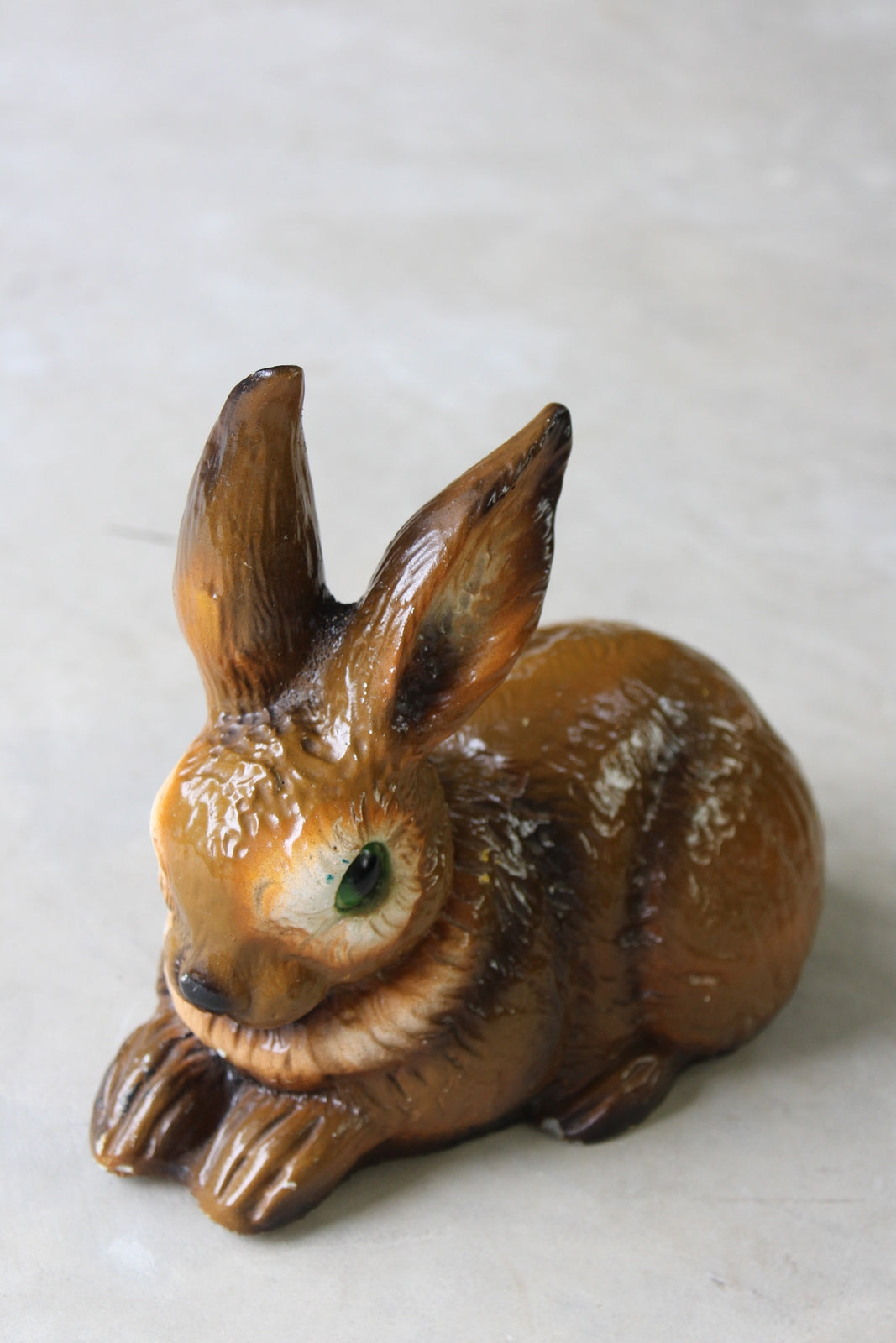 Vintage Painted Rabbit Garden Ornament - Kernow Furniture